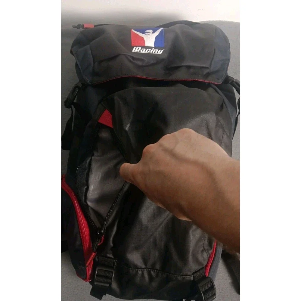 Ogio Throttle iRacing Motorcyle Commuter Weather Resistant Back Pack 27.8 L